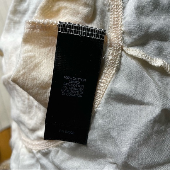 CITY Unltd. Built in Bra Frill Tank Top Womens XS - Picture 5 of 5